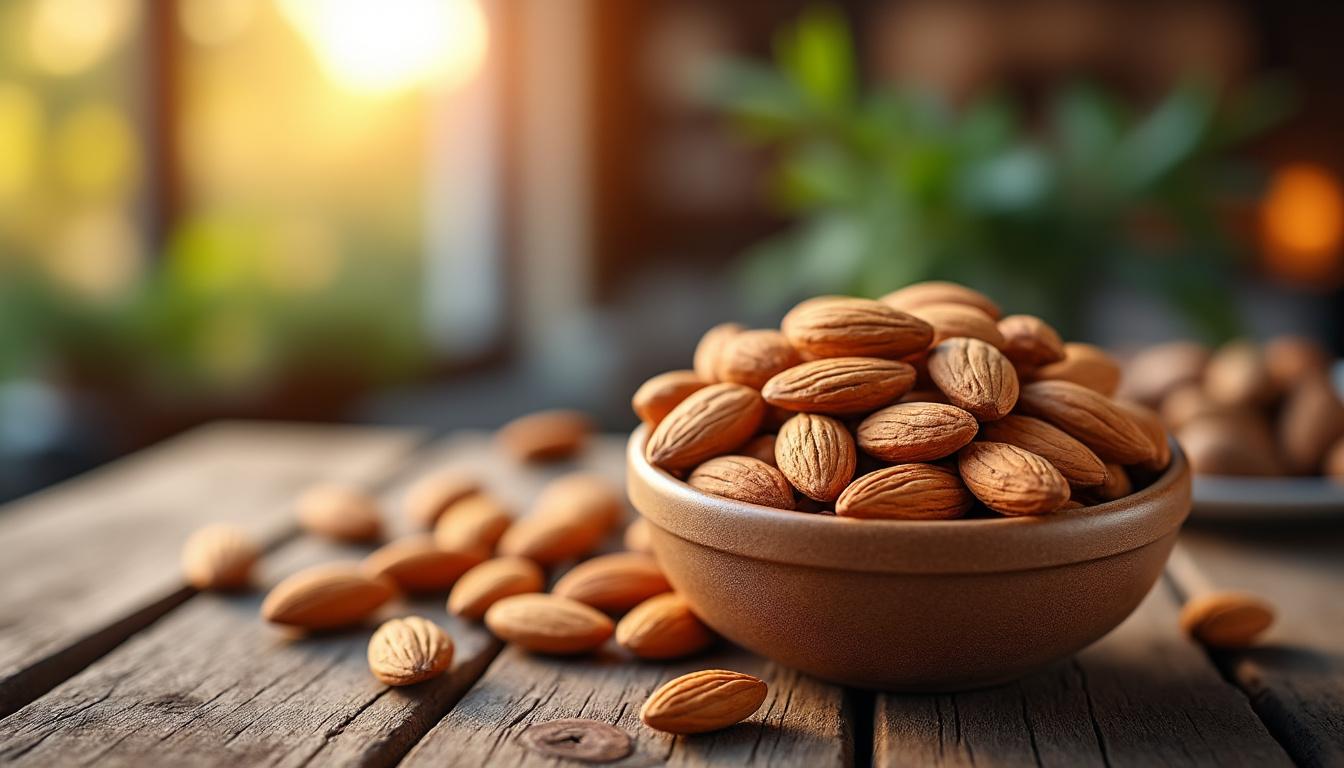 découvrez les calories contenues dans 30 amandes et pourquoi cette collation saine est idéale pour vos apports nutritionnels quotidiens. conseils et bienfaits à l'appui !