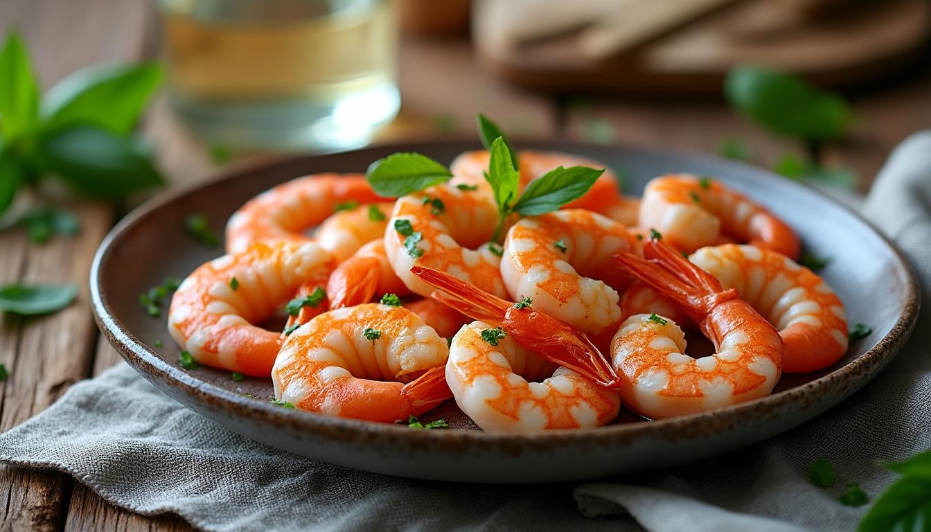 découvrez comment savourer de délicieuses crevettes cuites en toute sécurité pendant la grossesse. apprenez des recettes et des conseils pour intégrer ce fruit de mer nutritif dans votre alimentation tout en préservant votre santé et celle de votre bébé.