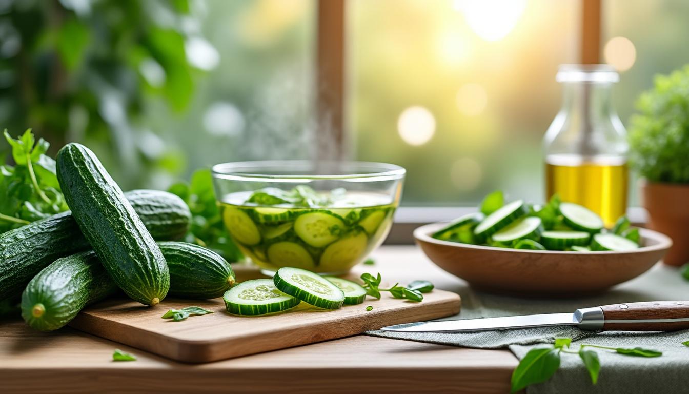 découvrez comment le régime concombre de 7 jours peut revitaliser votre énergie, favoriser la perte de poids et apporter de nombreux bienfaits pour la santé. une méthode simple et efficace pour retrouver la forme rapidement.