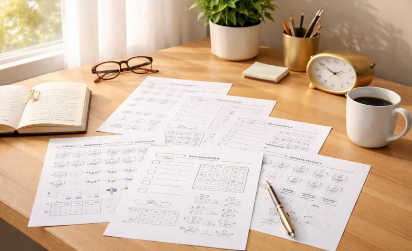 téléchargez et imprimez des exercices de mémoire pratiques pour stimuler et améliorer vos capacités cognitives au quotidien.