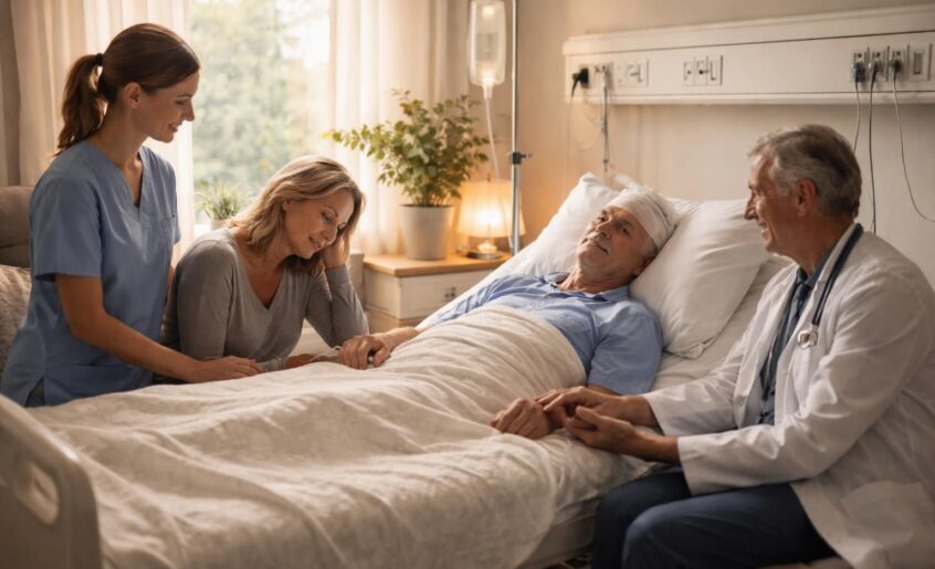 découvrez les soins palliatifs essentiels à prendre en compte pour accompagner la fin de vie d'un patient atteint d'une tumeur au cerveau, afin d'assurer confort et qualité de vie.