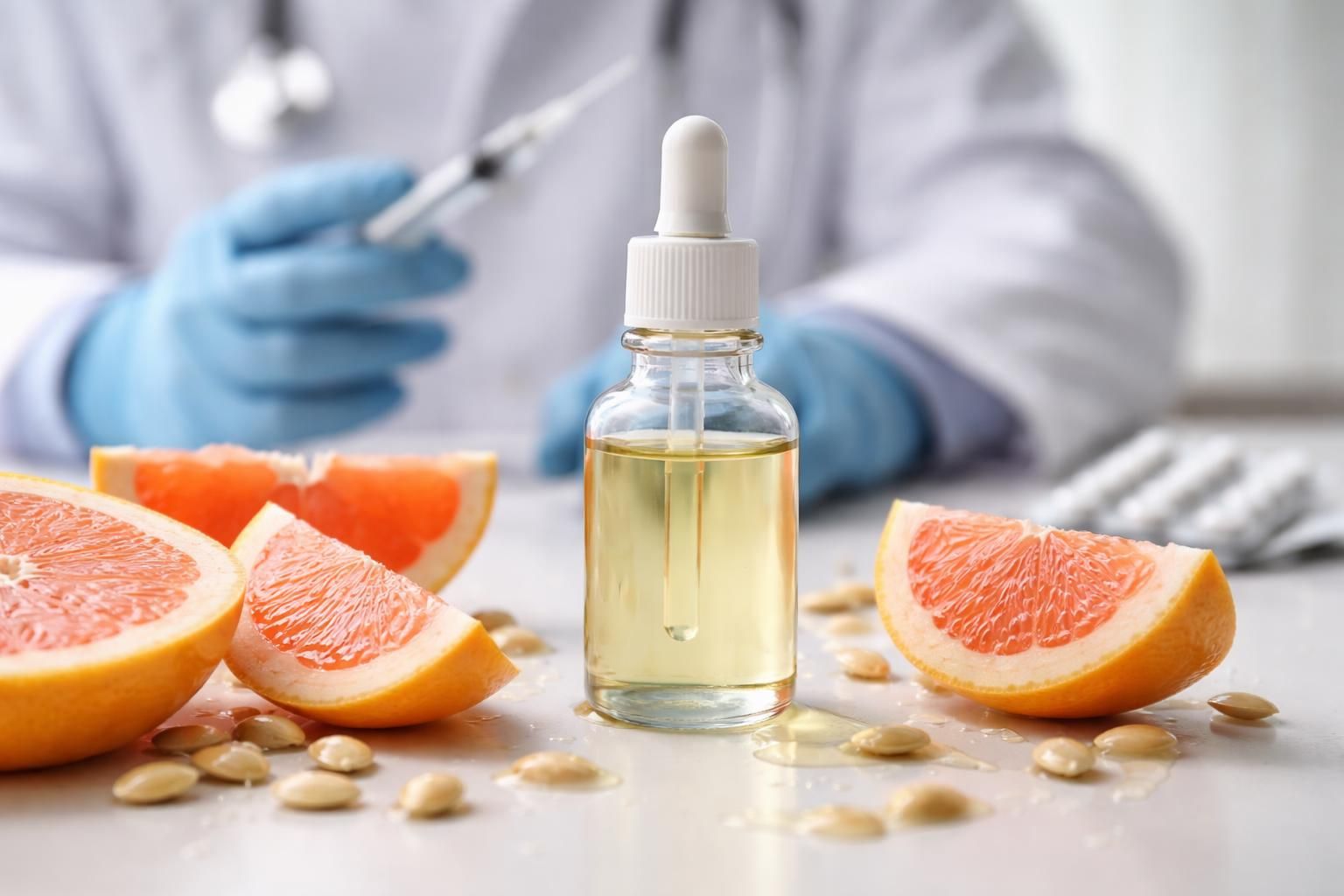 découvrez les dangers et contre-indications de l'extrait de pépins de pamplemousse pour une utilisation sûre et informée.