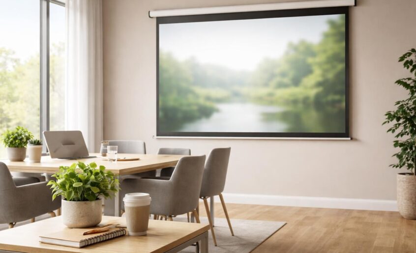 découvrez comment choisir un écran de projection adapté à un cabinet, alliant usage propre et durabilité pour des présentations efficaces et respectueuses de l'environnement.